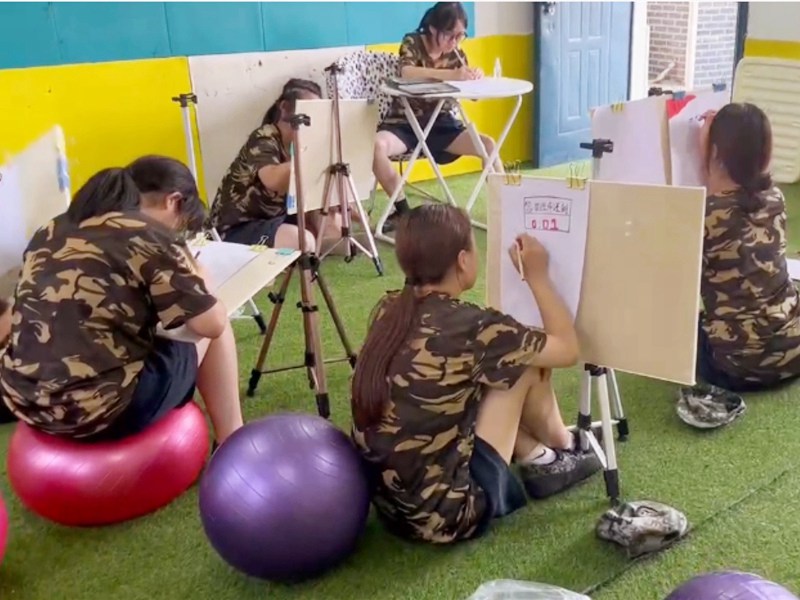 叛逆教育学校,特训学校,画室